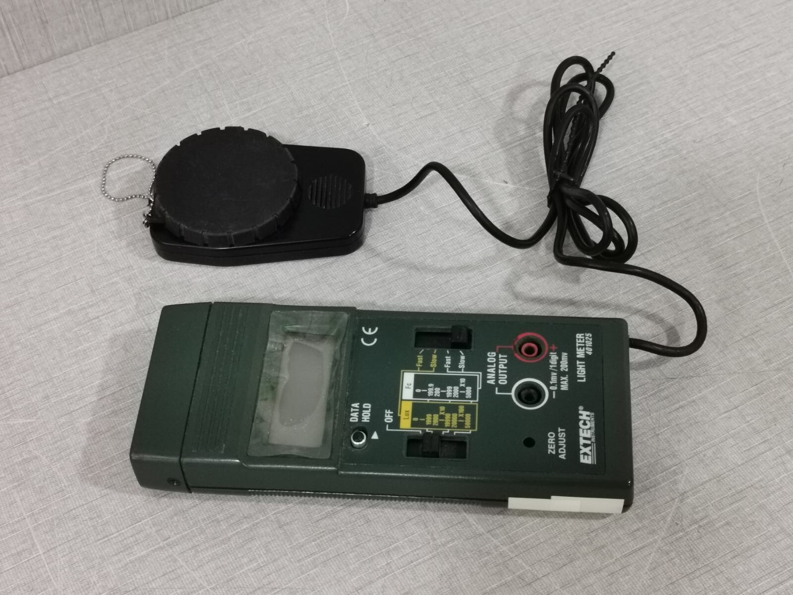 Extech METER-401025 EXTECH Instruments Foot Candle Lux Digital Light Meter 401025 5