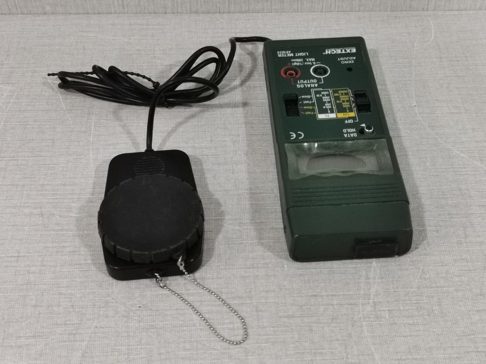 Extech METER-401025 EXTECH Instruments Foot Candle Lux Digital Light Meter 401025 6