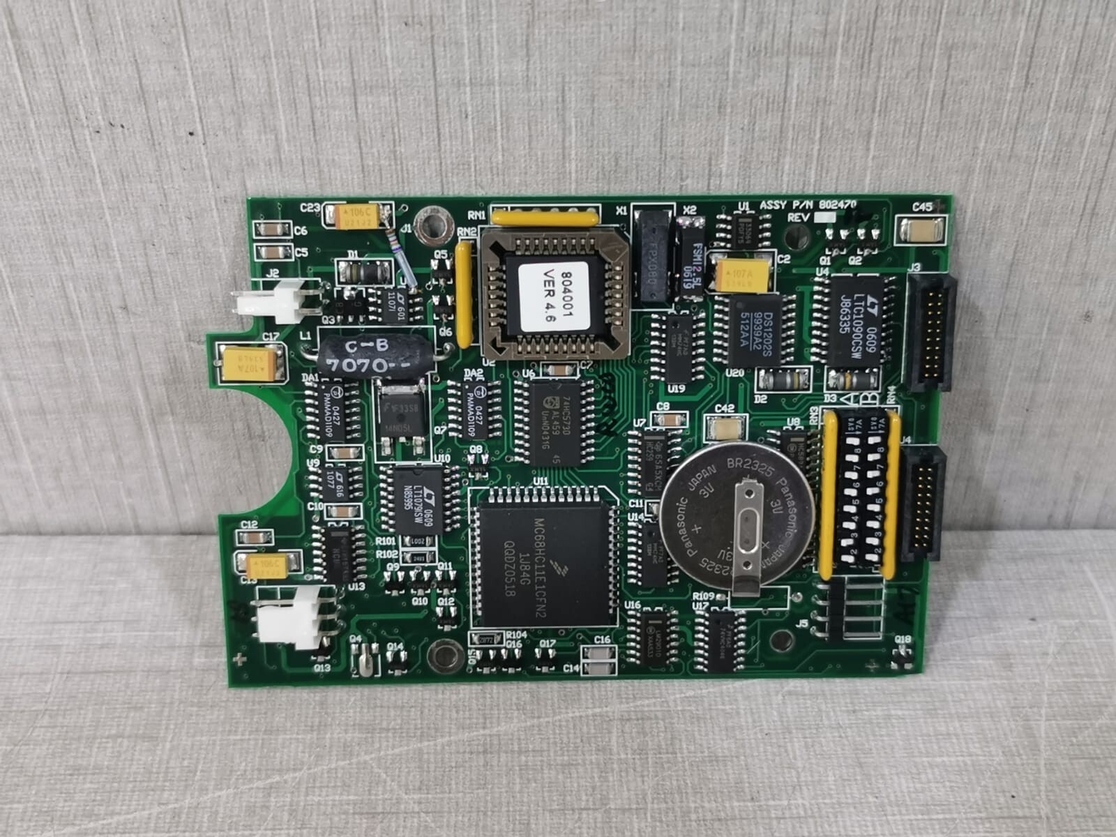 MSA D802471 MSA Main Electronics Board D802471, Assy Part No. 802470 4