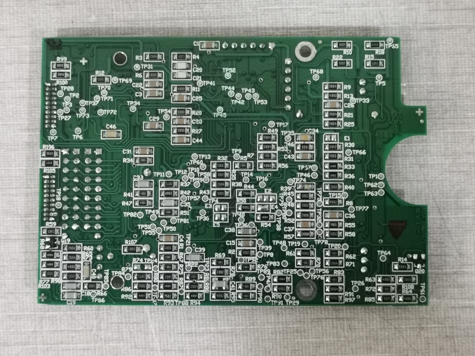 MSA D802471 MSA Main Electronics Board D802471, Assy Part No. 802470 8