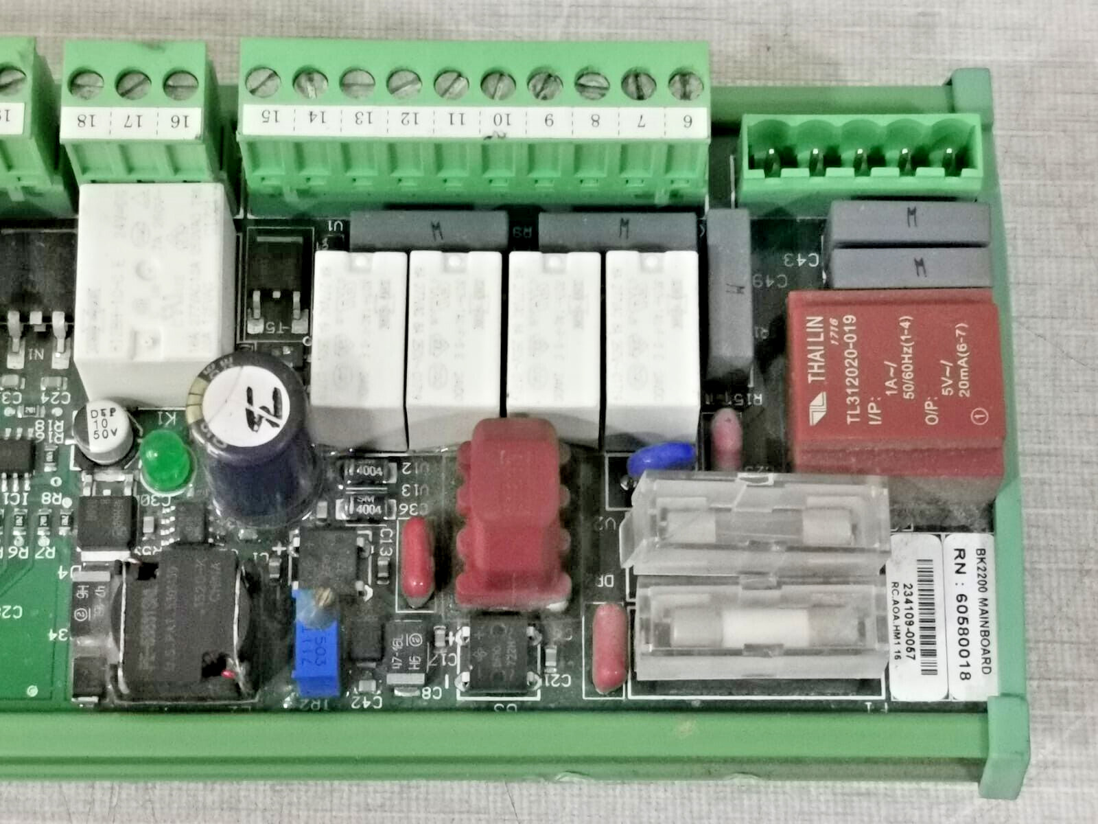 BOLLFILTER BK2200 BOLLFILTER BK2200 MAINBOARD for PROTECTION SYSTEM 5