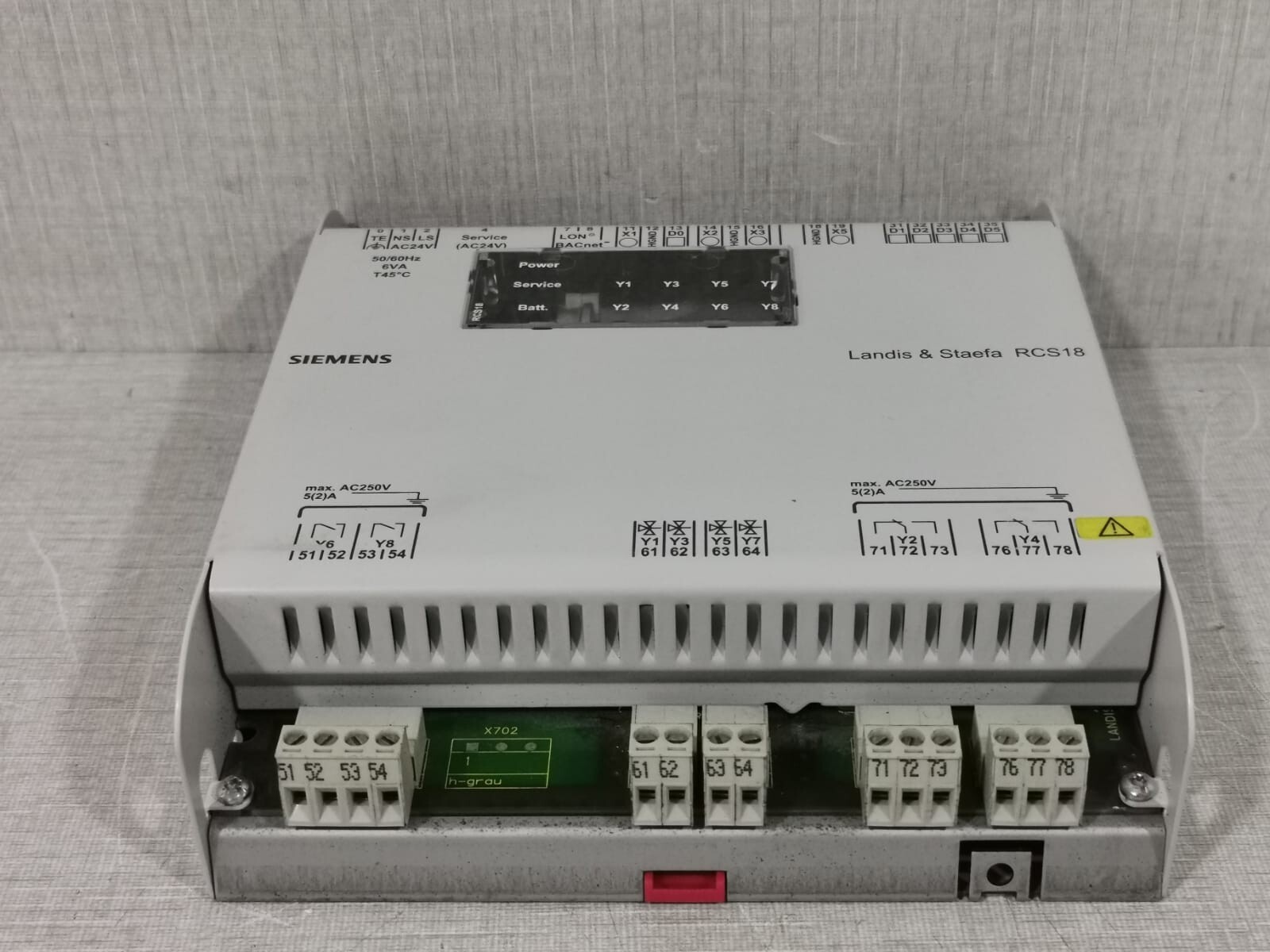 Siemens RCS18/B SIEMENS LANDIS & STAEFA RCS18/B CONTROLLER 3