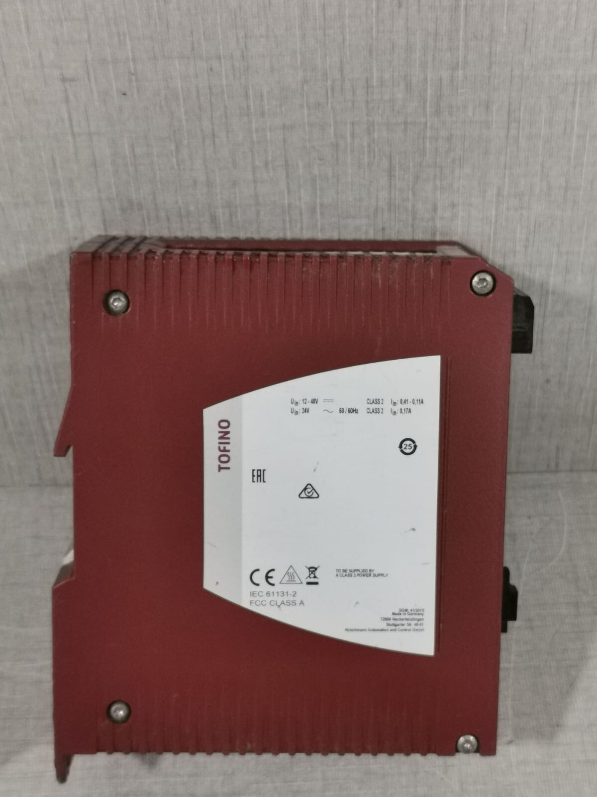 Hirschmann TOFINOXE-0200T1T1TDDV90007TAT03 Hirschmann TOFINOXE-0200T1T1TDDV90007TAT03.2.01 Tofino Xenon Security Appliance 5