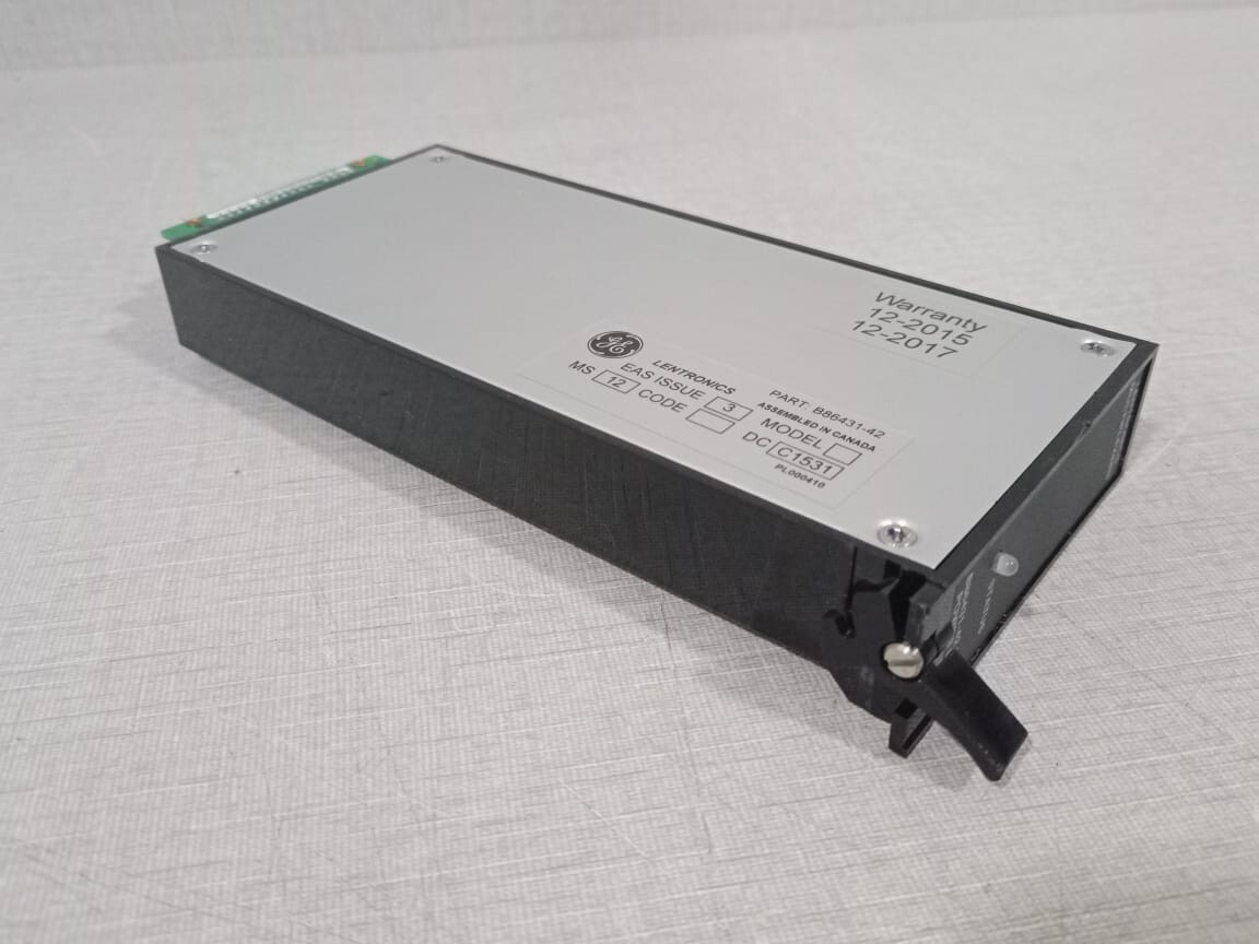 GE B86431-42 GE LENTRONICS MULTIPLEXERS B86431-42 (48V) Power Unit 4