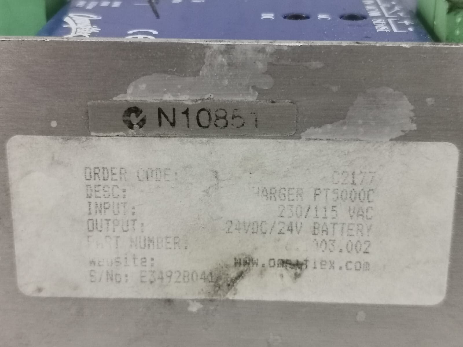 GE PT5000C OMNIFLEX POWERTERM PT5000C PSU/CHARGER PT5000C - 6.1003.002 6