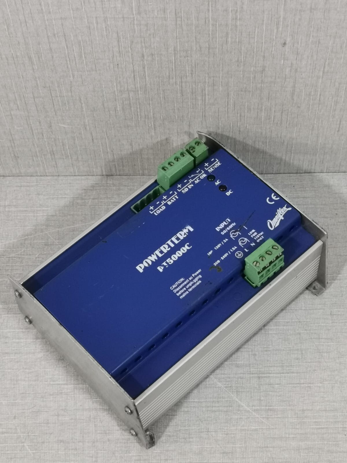 GE PT5000C OMNIFLEX POWERTERM PT5000C PSU/CHARGER PT5000C - 6.1003.002 9
