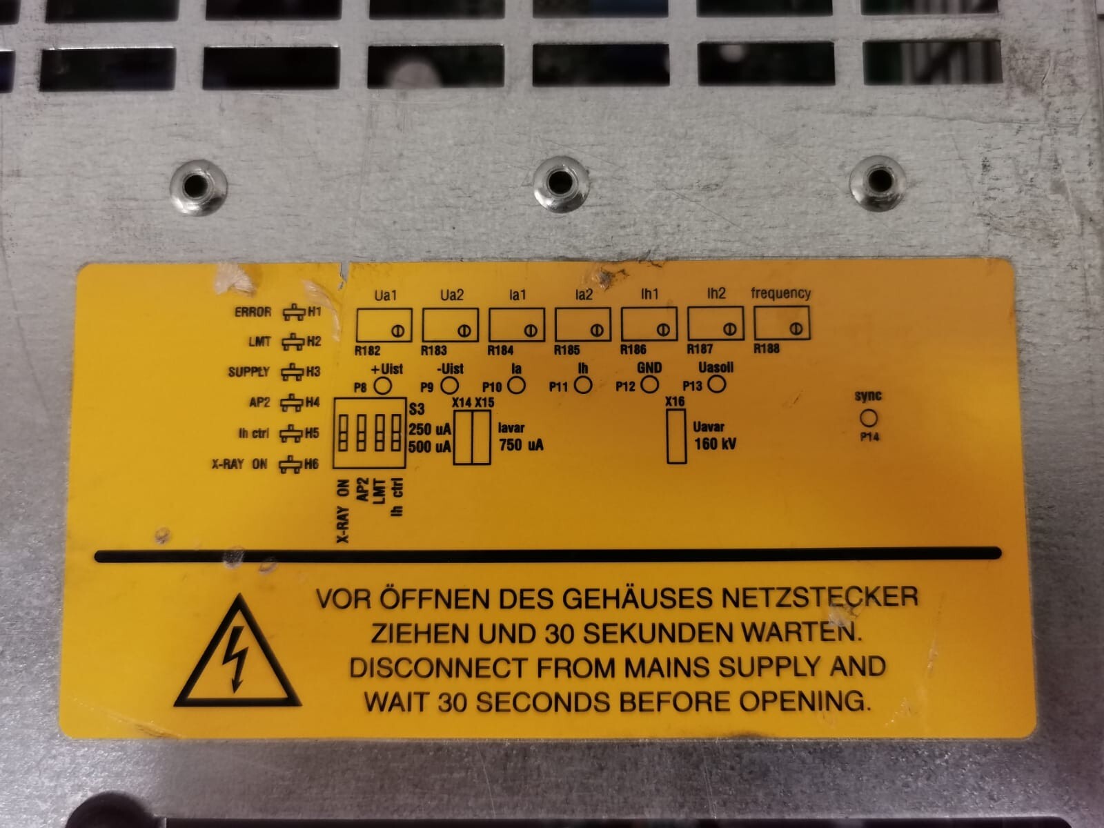 SMITHS HEIMANN XRC-10 SMITHS HEIMANN HI-REG XRC-10.0 POWER SUPPLY 2