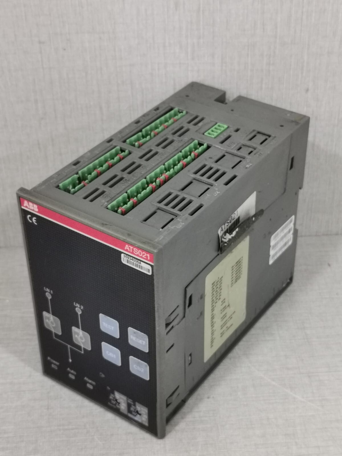 ABB ATS021 ABB ATS021 AUTOMATIC TRANSFER SWITCH -SWITCHING CONTROLLER DUAL SUPPLY GENERATOR 3