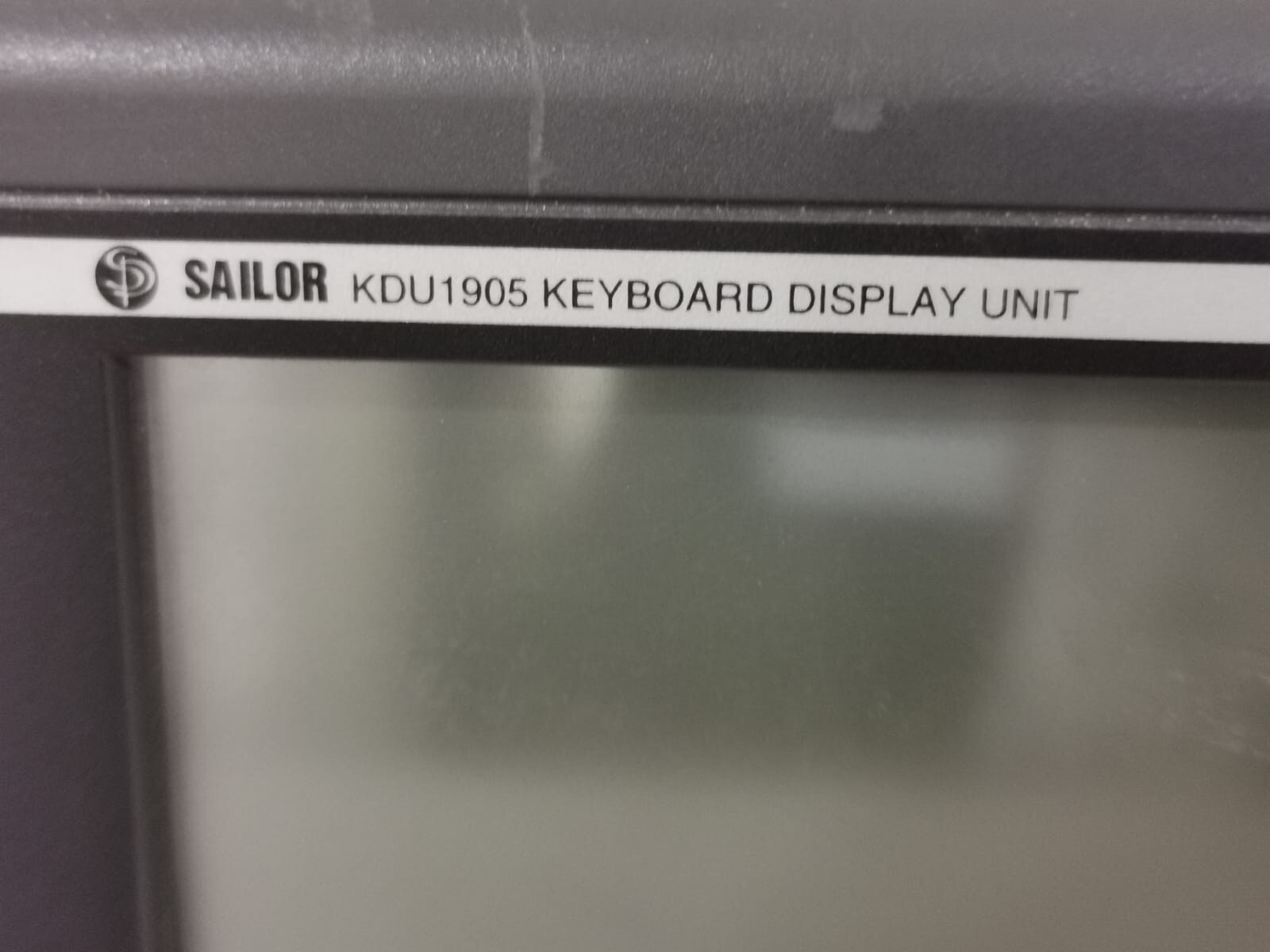 SAILOR REV-01 SAILOR KDU1905 KEYBOARD DISPLAY REV 01 2