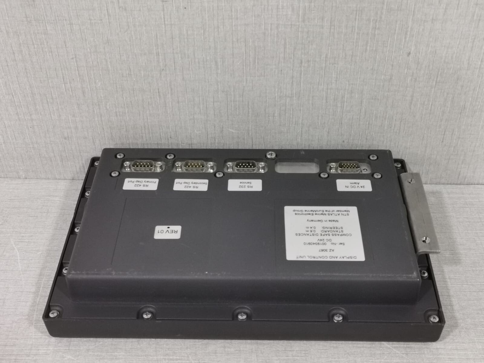 SAILOR REV-01 SAILOR KDU1905 KEYBOARD DISPLAY REV 01 4