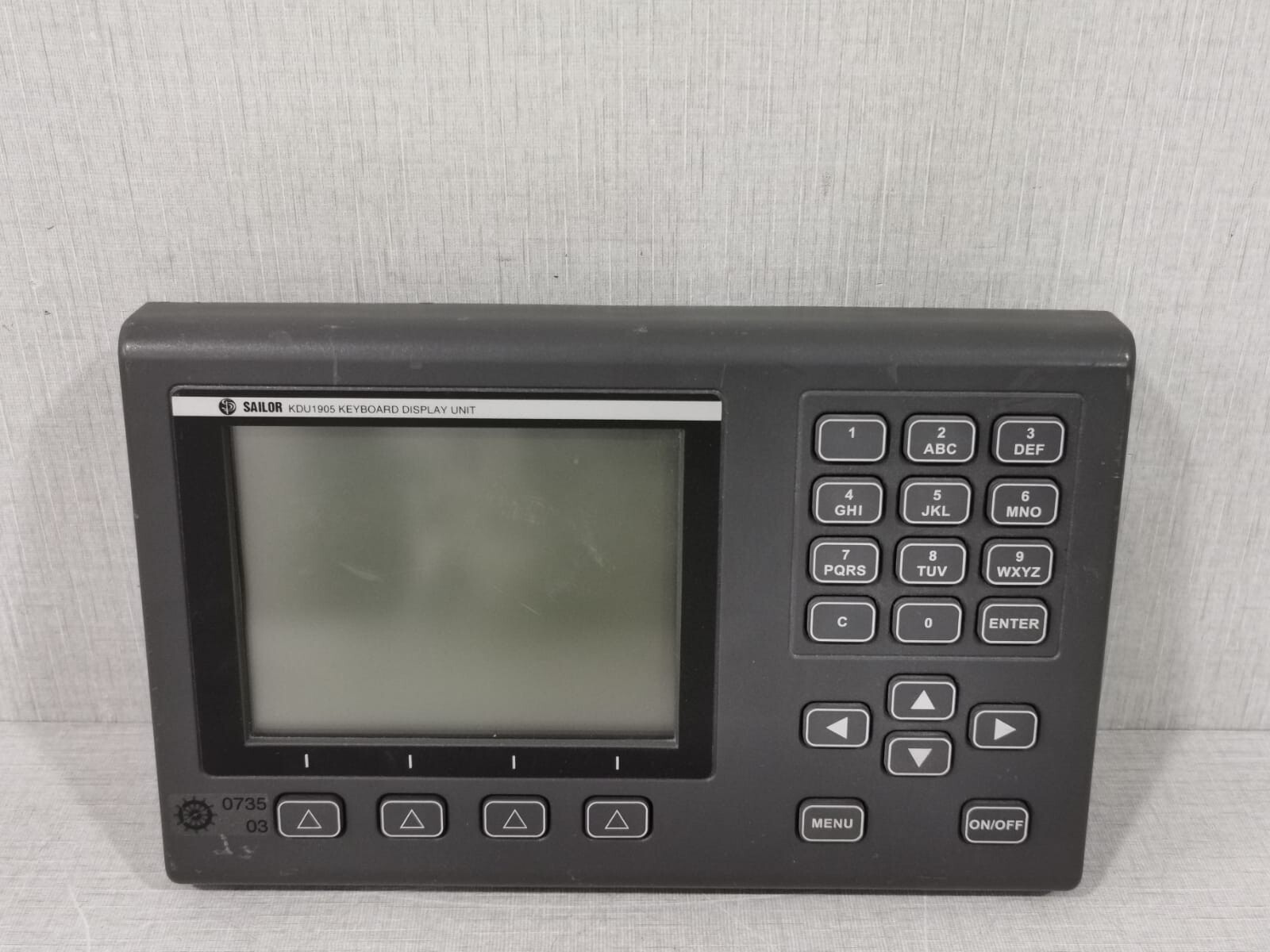 SAILOR KDU1905 KEYBOARD DISPLAY REV 01
