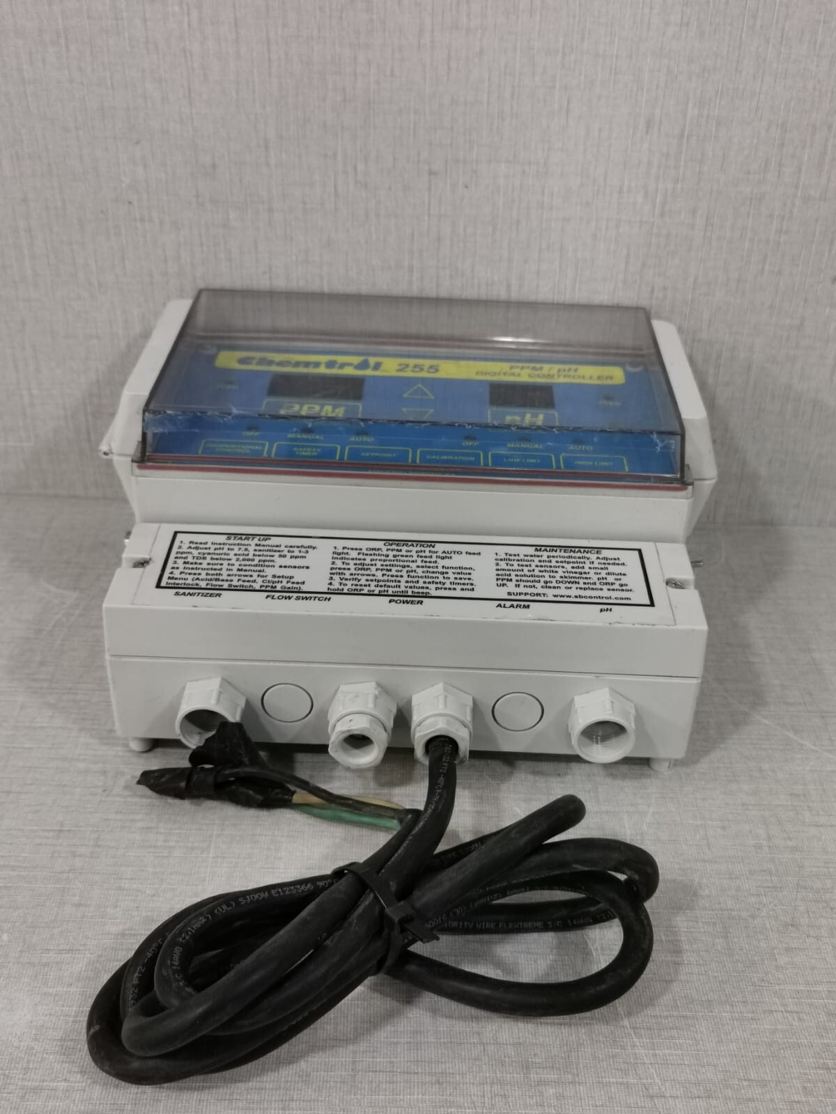 Digital CH255 CHEMTROL CH255 PPM/PH DIGITAL CONTROLLER 4