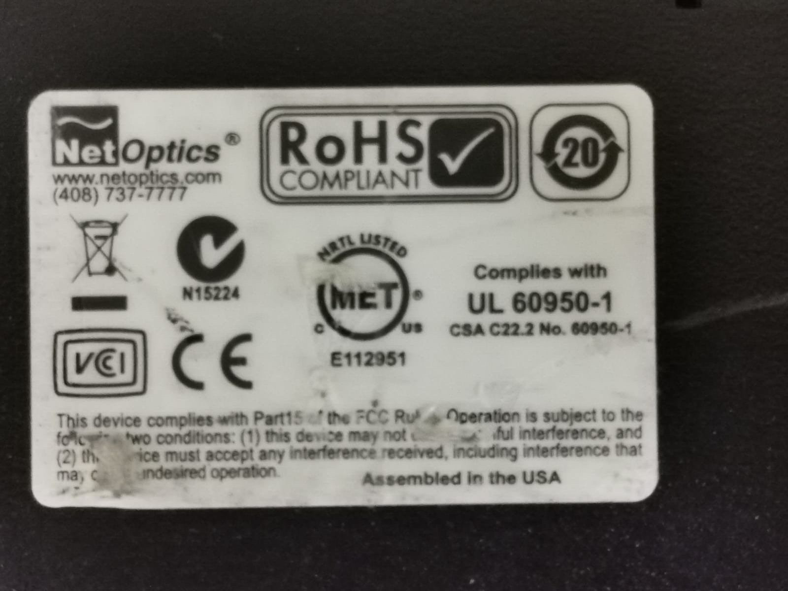 McAfee® SR-50 McAfee Active Fail Open Switch Fiber 10G SR 50μm, LC XFP Ports 7