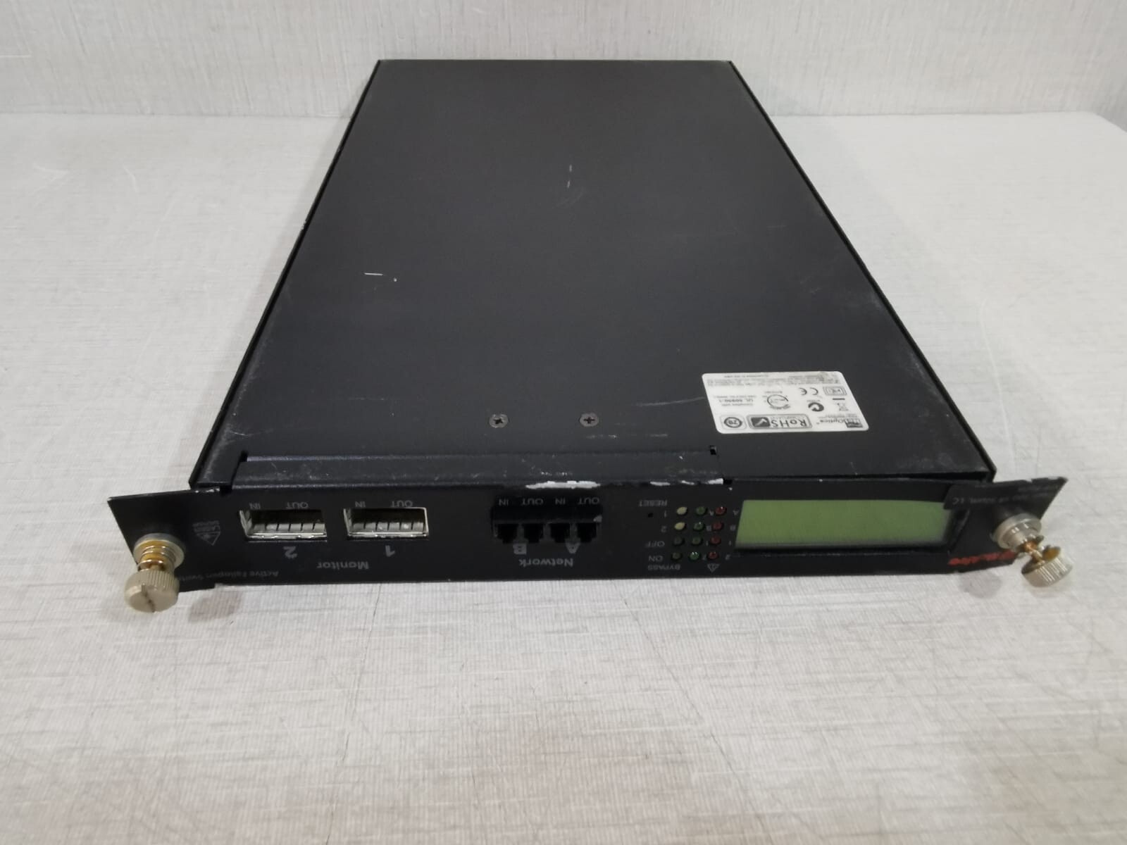McAfee® SR-50 McAfee Active Fail Open Switch Fiber 10G SR 50μm, LC XFP Ports 8