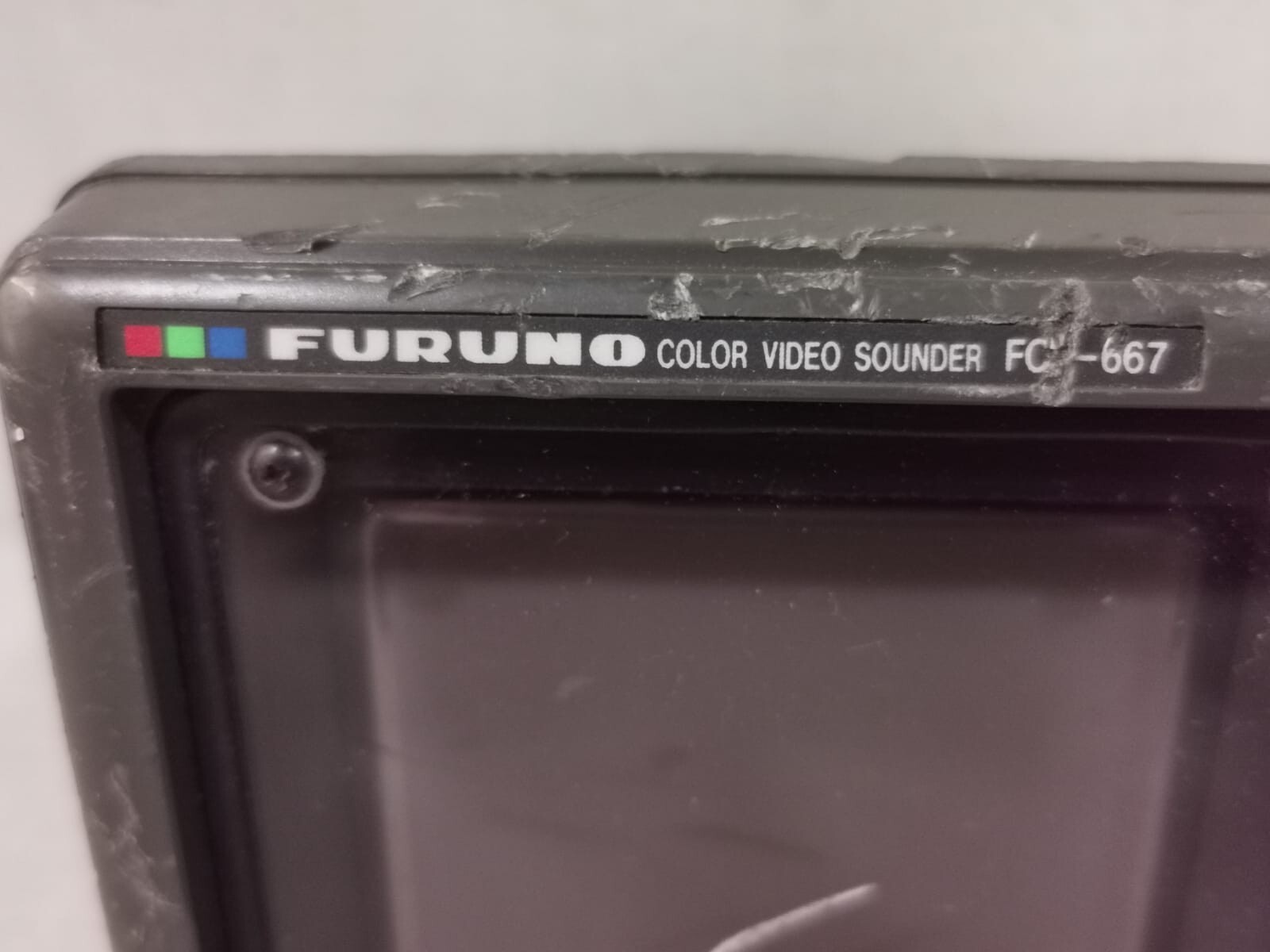 FURUNO FCV-667 FURUNO FCV-667 COLOR VIDEO SOUNDER 3