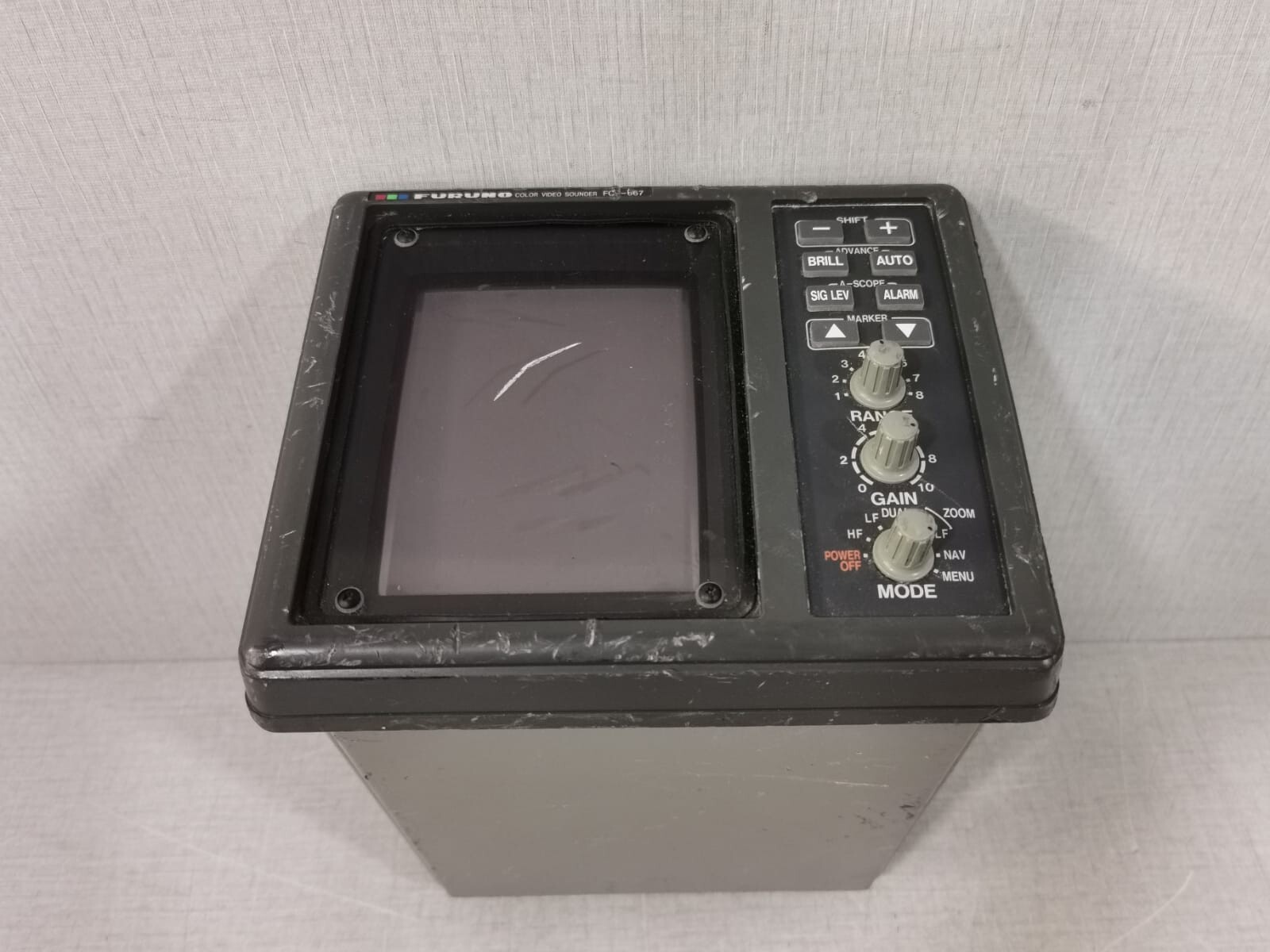 FURUNO FCV-667 FURUNO FCV-667 COLOR VIDEO SOUNDER 4