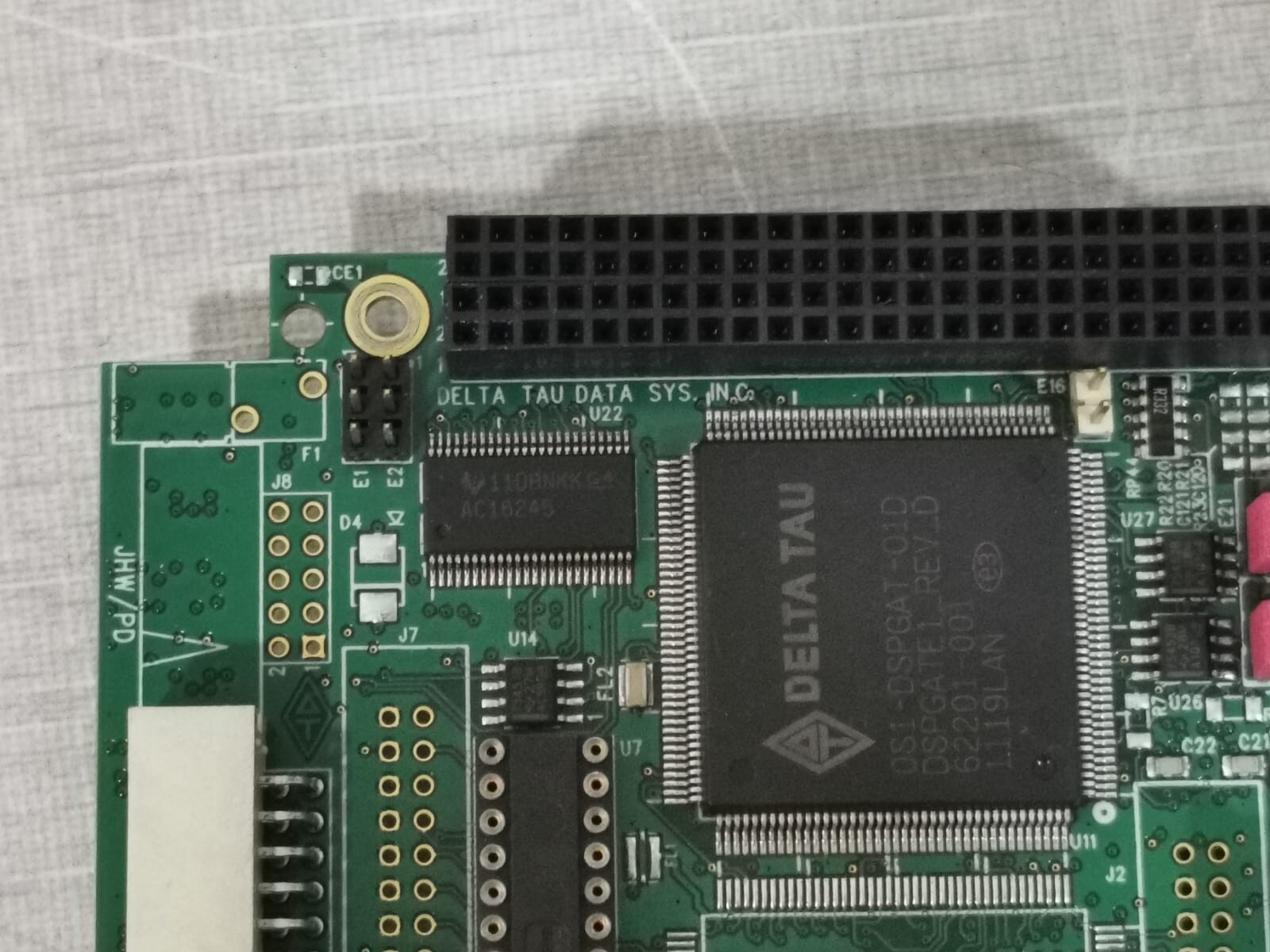 Delta Tau Assy 603671-10B Delta Tau Data Sys PMAC2-PC/104 Axis 5-8 Assy 603671-10B Printed Circuit Board 3