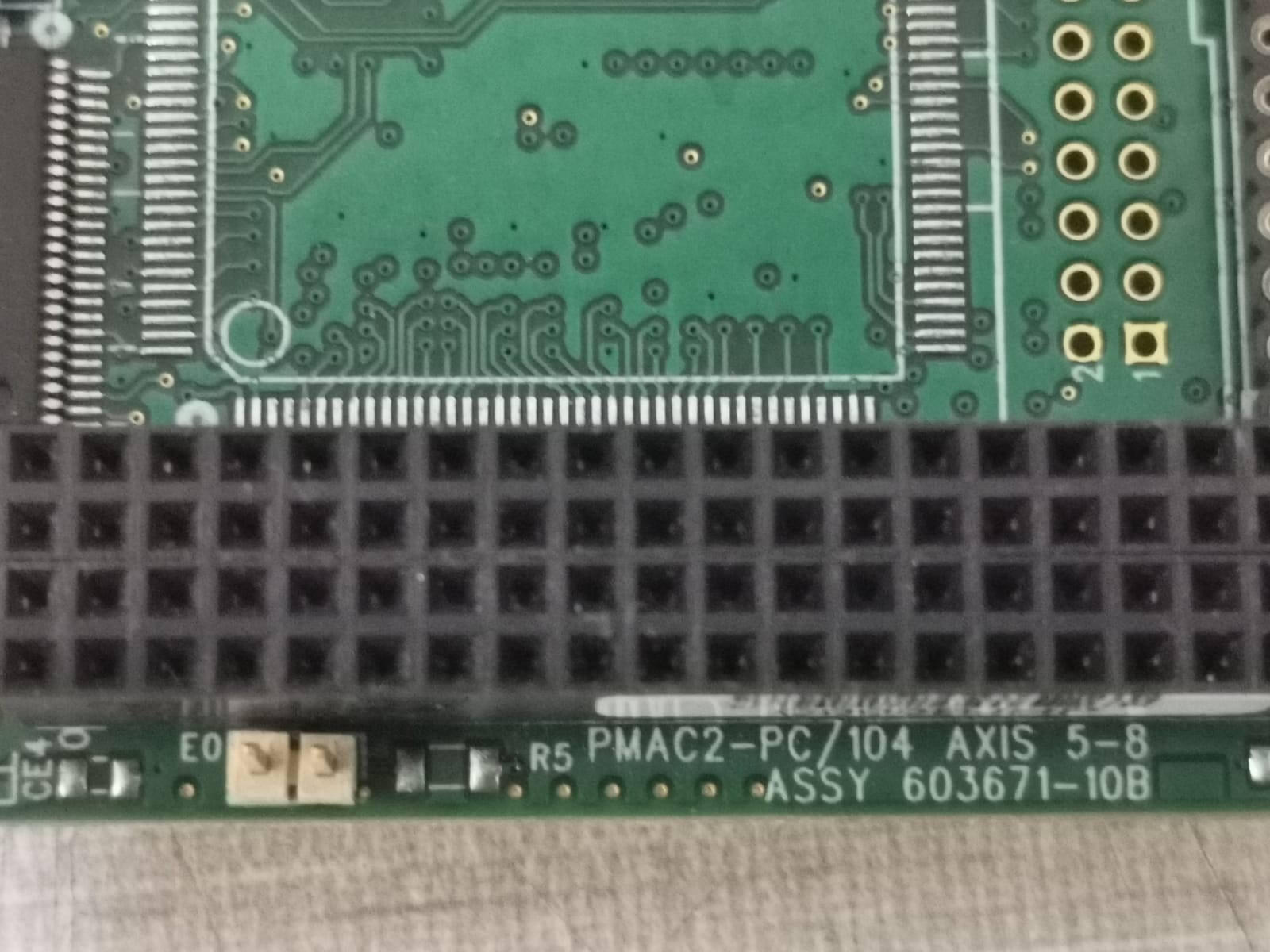 Delta Tau Assy 603671-10B Delta Tau Data Sys PMAC2-PC/104 Axis 5-8 Assy 603671-10B Printed Circuit Board 4