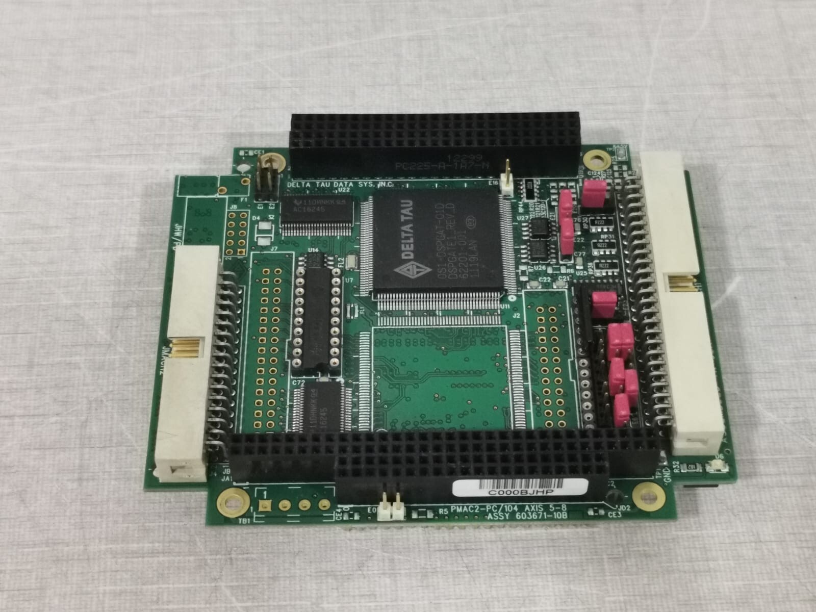 Delta Tau Assy 603671-10B Delta Tau Data Sys PMAC2-PC/104 Axis 5-8 Assy 603671-10B Printed Circuit Board 5