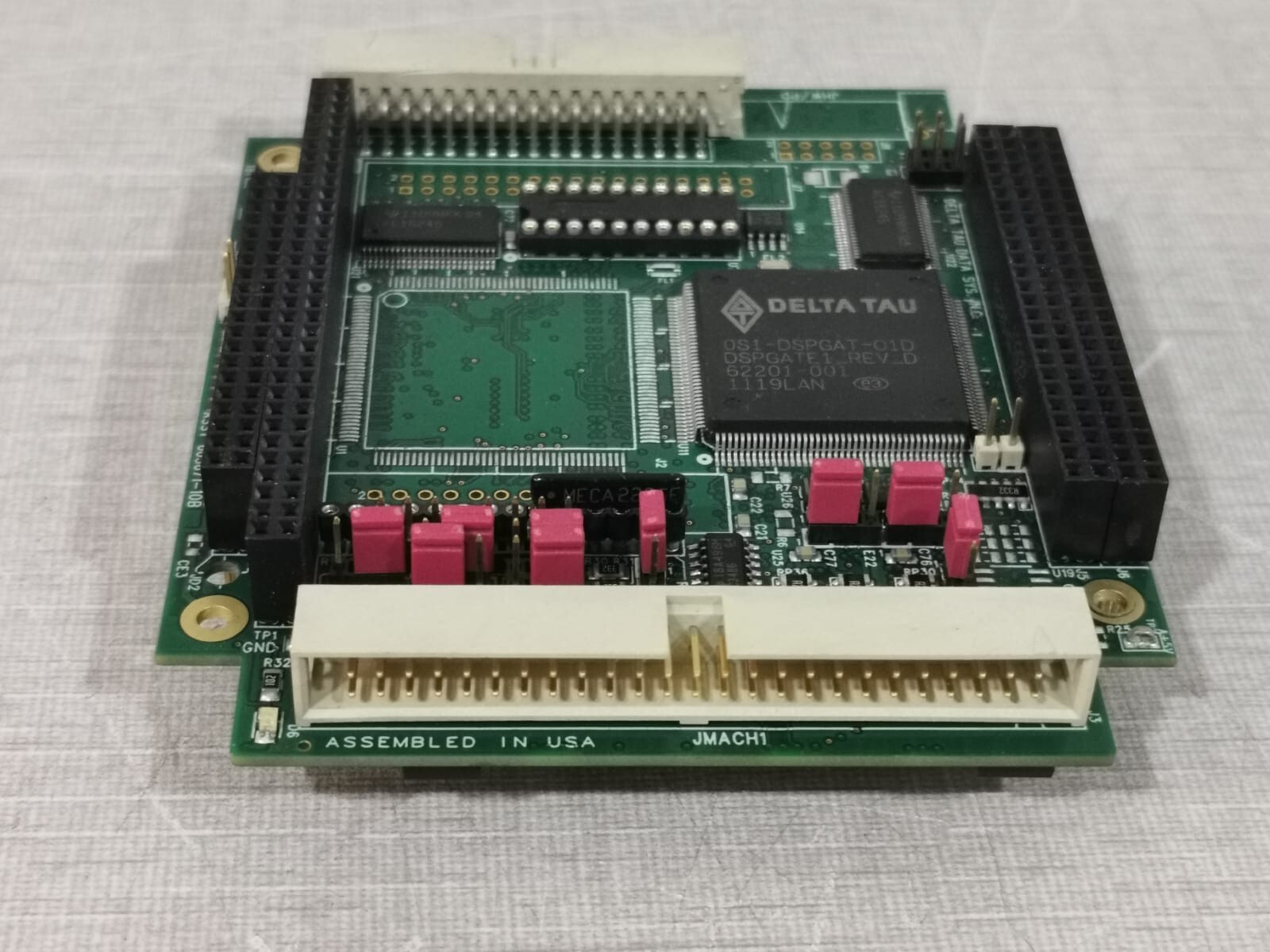 Delta Tau Assy 603671-10B Delta Tau Data Sys PMAC2-PC/104 Axis 5-8 Assy 603671-10B Printed Circuit Board 7
