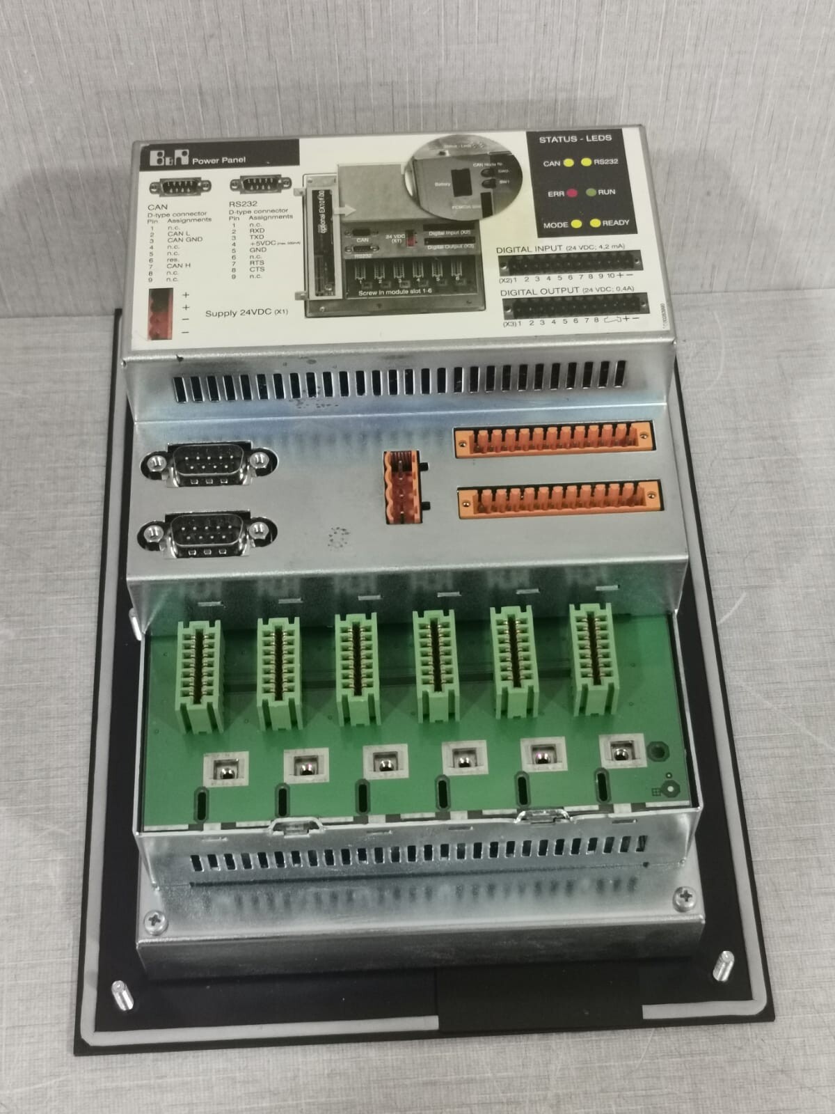 TECHNOLOGIC 4P0420.00-K01 TECHNOLOGIC 4P0420.00-K01 Rev. G0 POWER PANEL 9