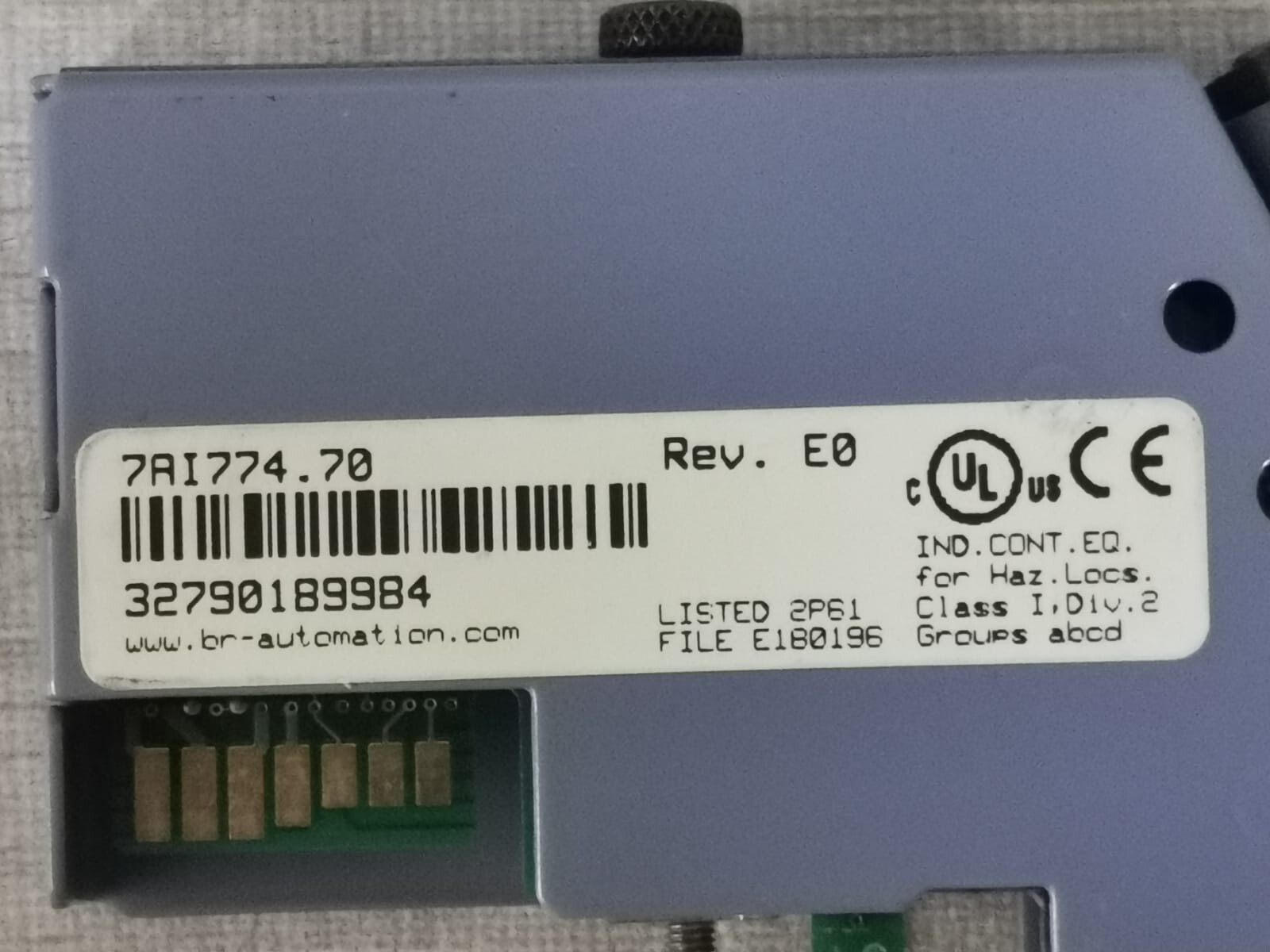 B&R 7A0352.70, 7AI774.70, 7DI138.70 B&R 7A0352.70 , 7AI774.70 , 7DI138.70 Output/Input/Digital Module 4