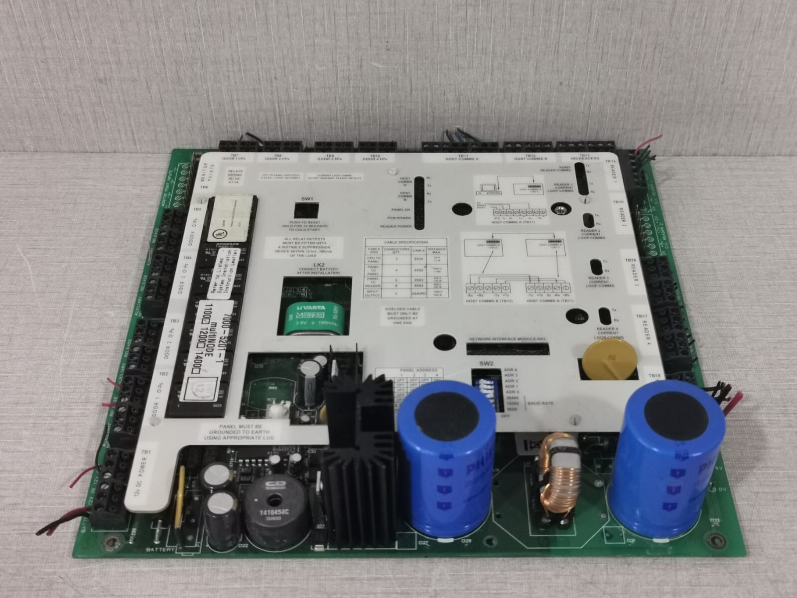 AMAG TECHNOLOGY 7000-5201-1 AMAG TECHNOLOGY 7000-5201-1 multiNODE 1100 ACCESS CONTROL PANEL 2 DOOR 3