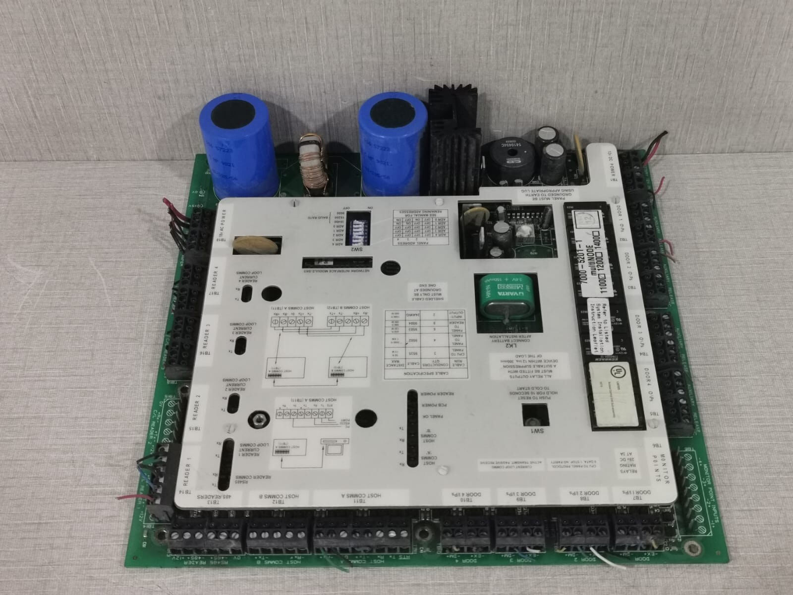 AMAG TECHNOLOGY 7000-5201-1 AMAG TECHNOLOGY 7000-5201-1 multiNODE 1100 ACCESS CONTROL PANEL 2 DOOR 4