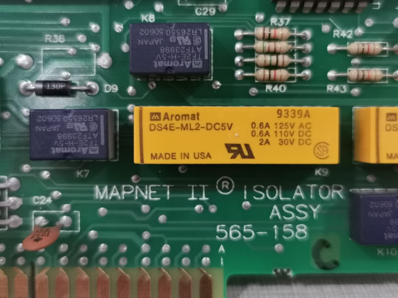 Simplex 565-158 SIMPLEX 565-158 REV.C MAPNET II ISOLATOR FIRE ALARM BOARD 2