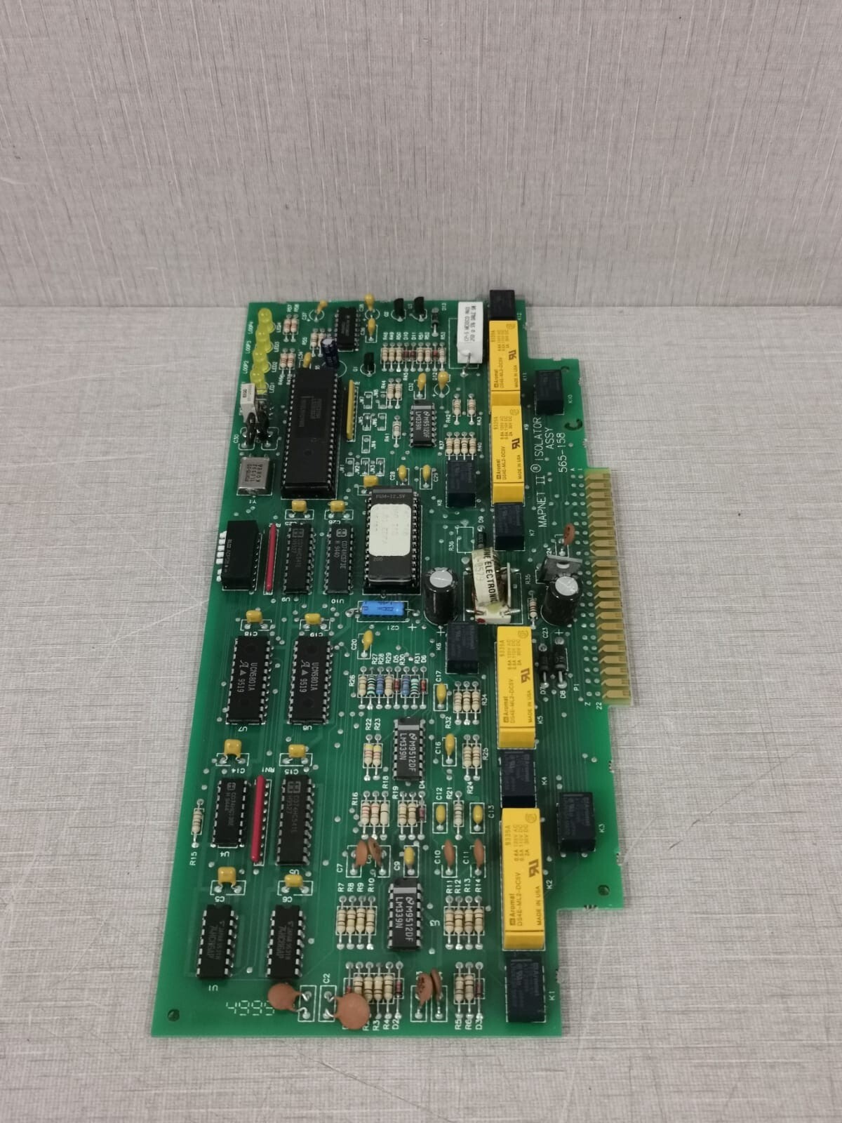 Simplex 565-158 SIMPLEX 565-158 REV.C MAPNET II ISOLATOR FIRE ALARM BOARD 5