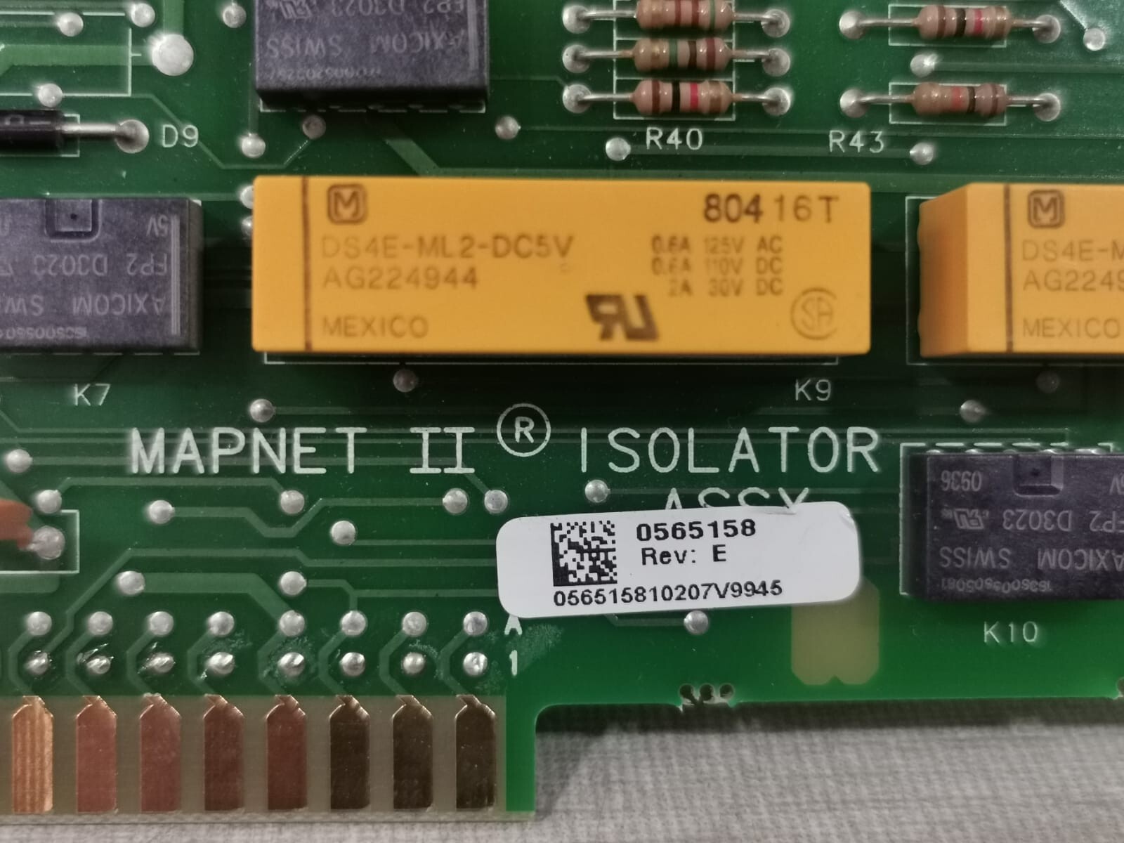 Simplex 565-158 REV.E SIMPLEX 565-158 REV.E MAPNET II ISOLATOR FIRE ALARM BOARD 2