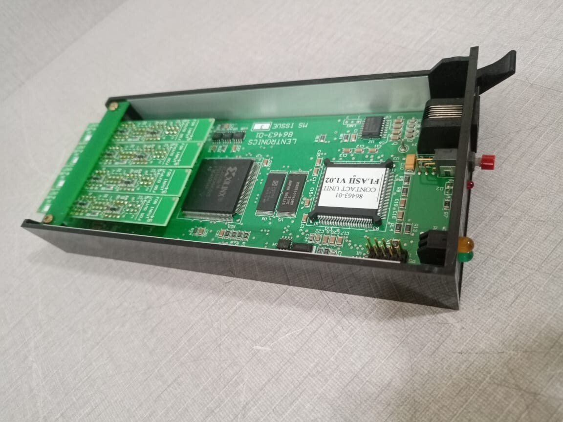 GE B86463-01 GE Lentronics B86463-01 CONTACT I/O UNIT / 08786463-02 2