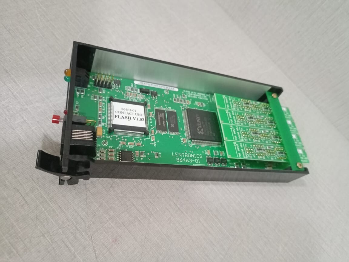 GE B86463-01 GE Lentronics B86463-01 CONTACT I/O UNIT / 08786463-02 3