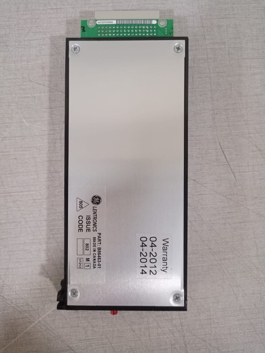 GE B86463-01 GE Lentronics B86463-01 CONTACT I/O UNIT / 08786463-02 5