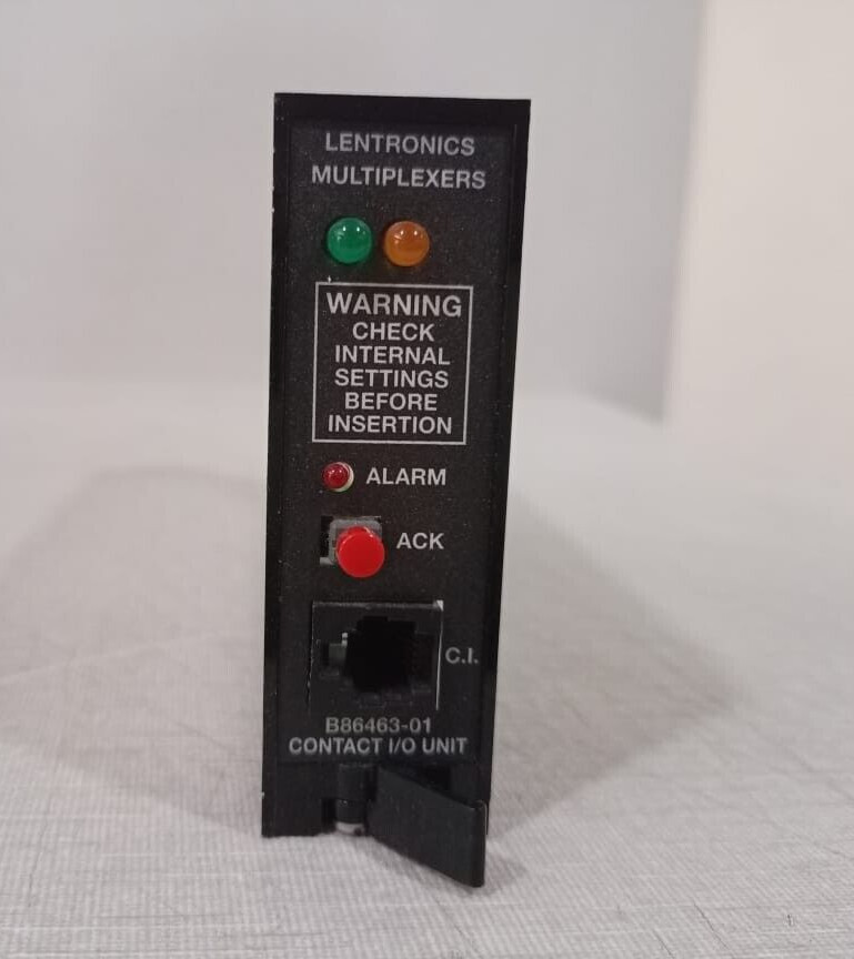 GE Lentronics B86463-01 CONTACT I/O UNIT / 08786463-02