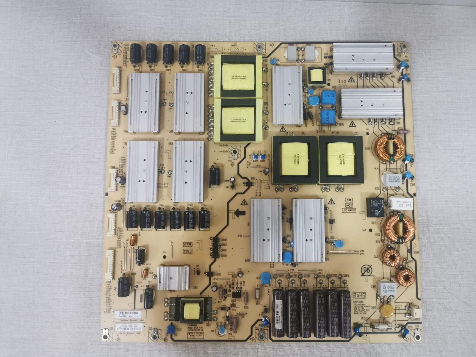 Darfon 4H.B1680.0A1/D Darfon Model B168-C01 Power Supply Board 4H.B1680.0A1/D 6