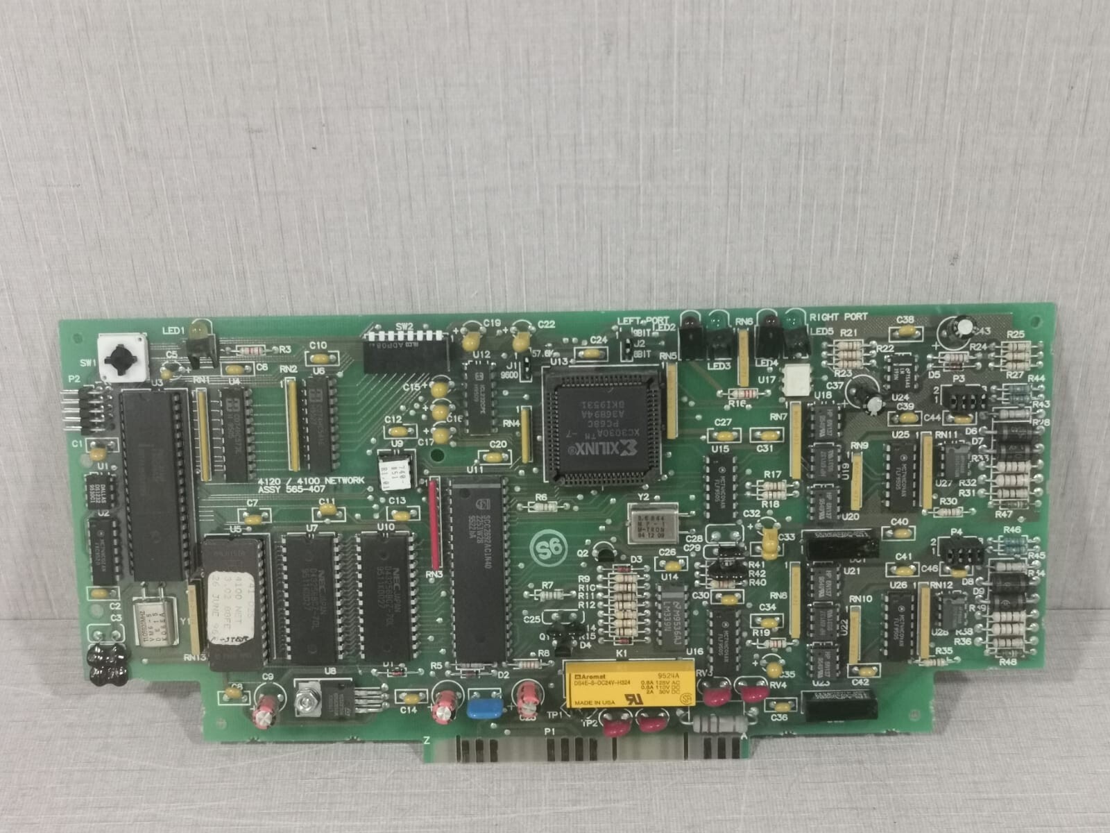 SIMPLEX 565-407 4120/4100 NETWORK ASSEMBLY BOARD