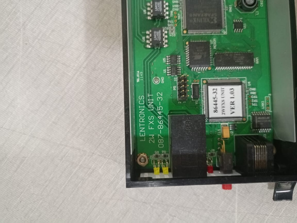GE B86445-32 GE LENTRONICS MULTIPLEXERS B86445-32 2W VF FXS UNIT 3