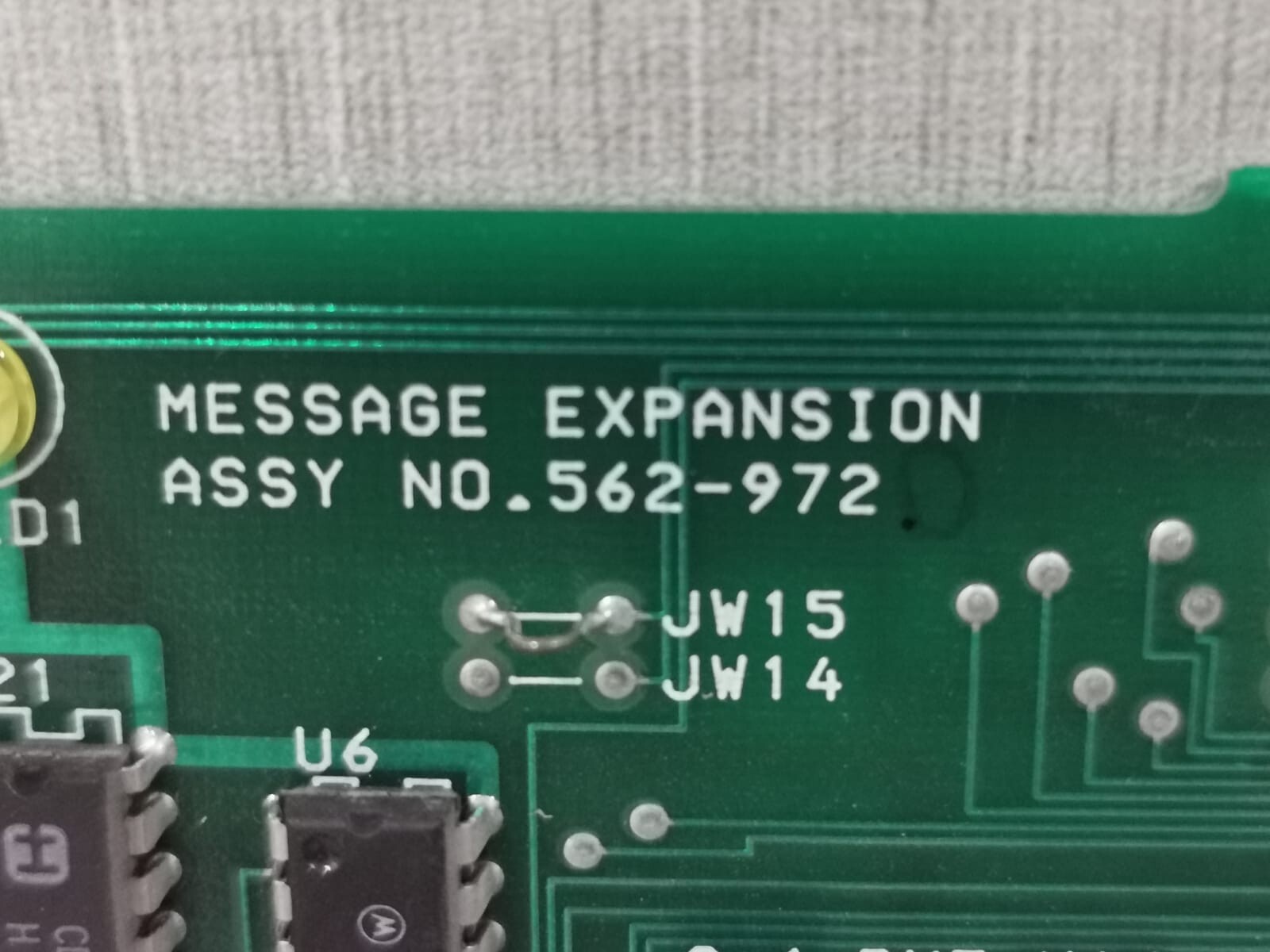 Simplex 562-972 SIMPLEX 562-972 MESSAGE EXPANSION BOARD 2