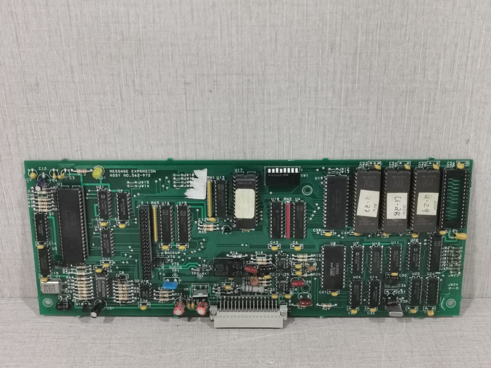 SIMPLEX 562-972 MESSAGE EXPANSION BOARD