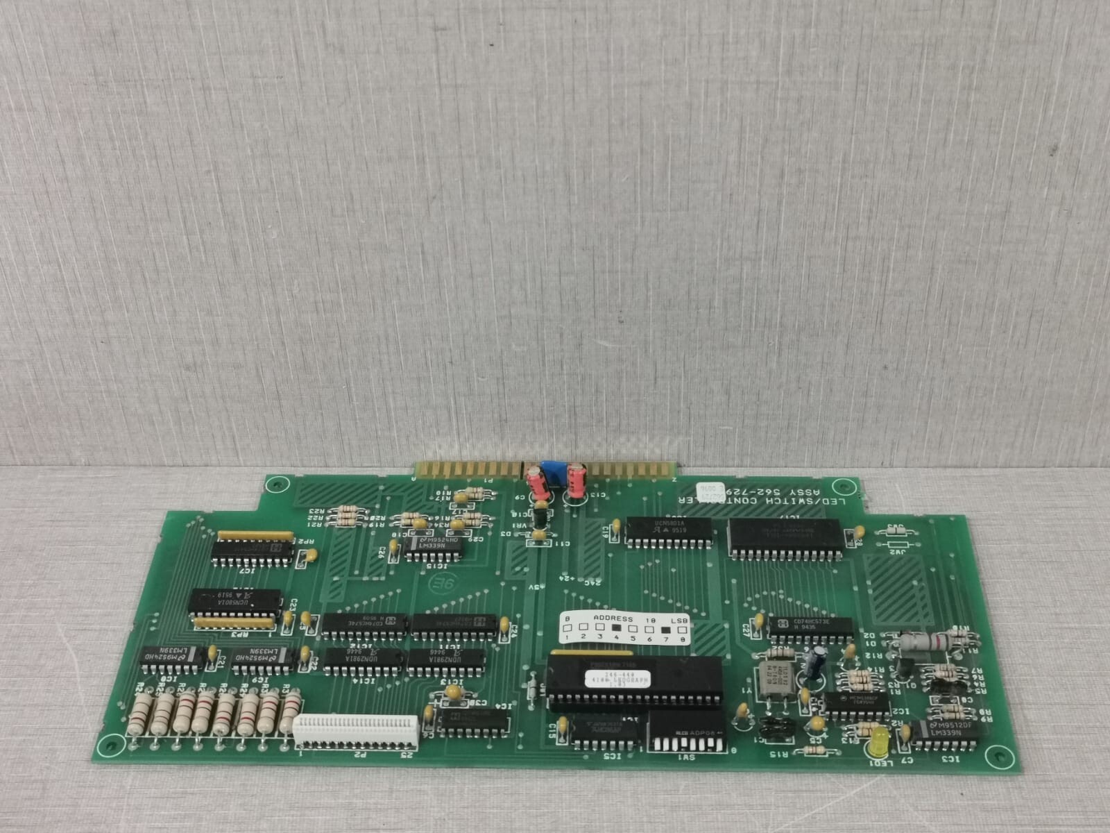 Simplex 562-729 SIMPLEX 562-729 LED/SWITCH CONTROLLER ASSY CARD 4