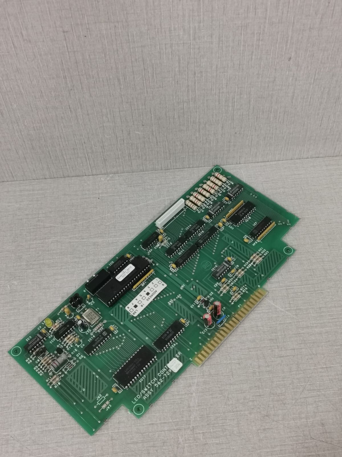 Simplex 562-729 SIMPLEX 562-729 LED/SWITCH CONTROLLER ASSY CARD 7