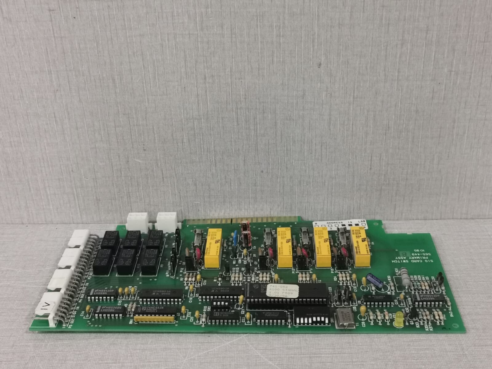 Simplex 565-449 SIMPLEX 565-449 SIG CARD SWITCH PRIMARY 4