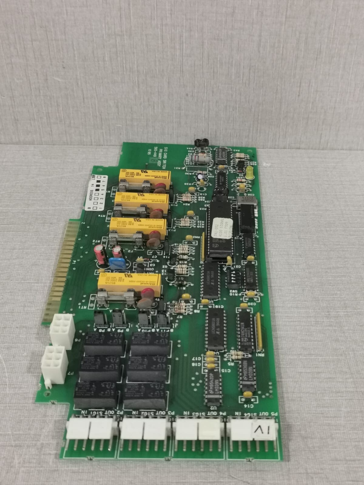 Simplex 565-449 SIMPLEX 565-449 SIG CARD SWITCH PRIMARY 5