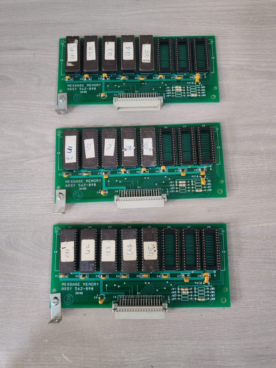 SIMPLEX ASSY 562-898 B MESSAGE MEMORY ASSEMBLY BOARD