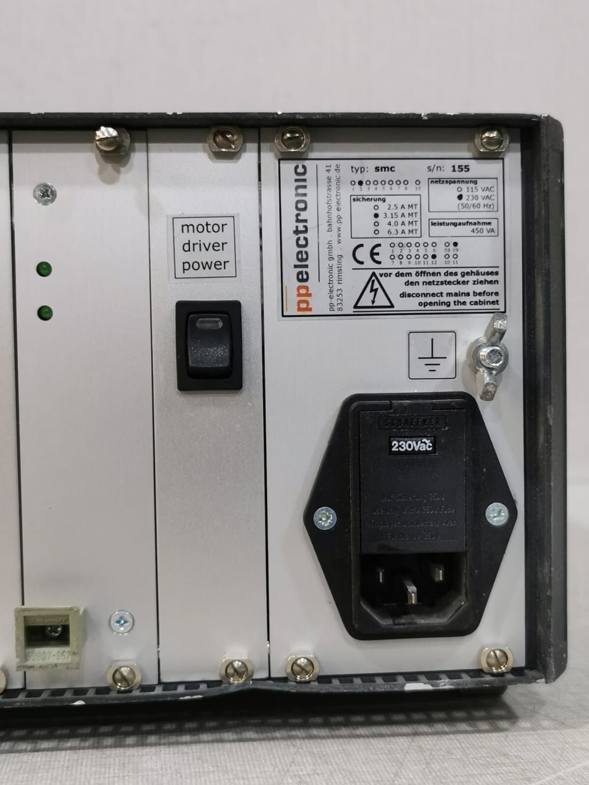 HUBER SMC 9300 HUBER SMC 9300 Programmable Motor Controller 10
