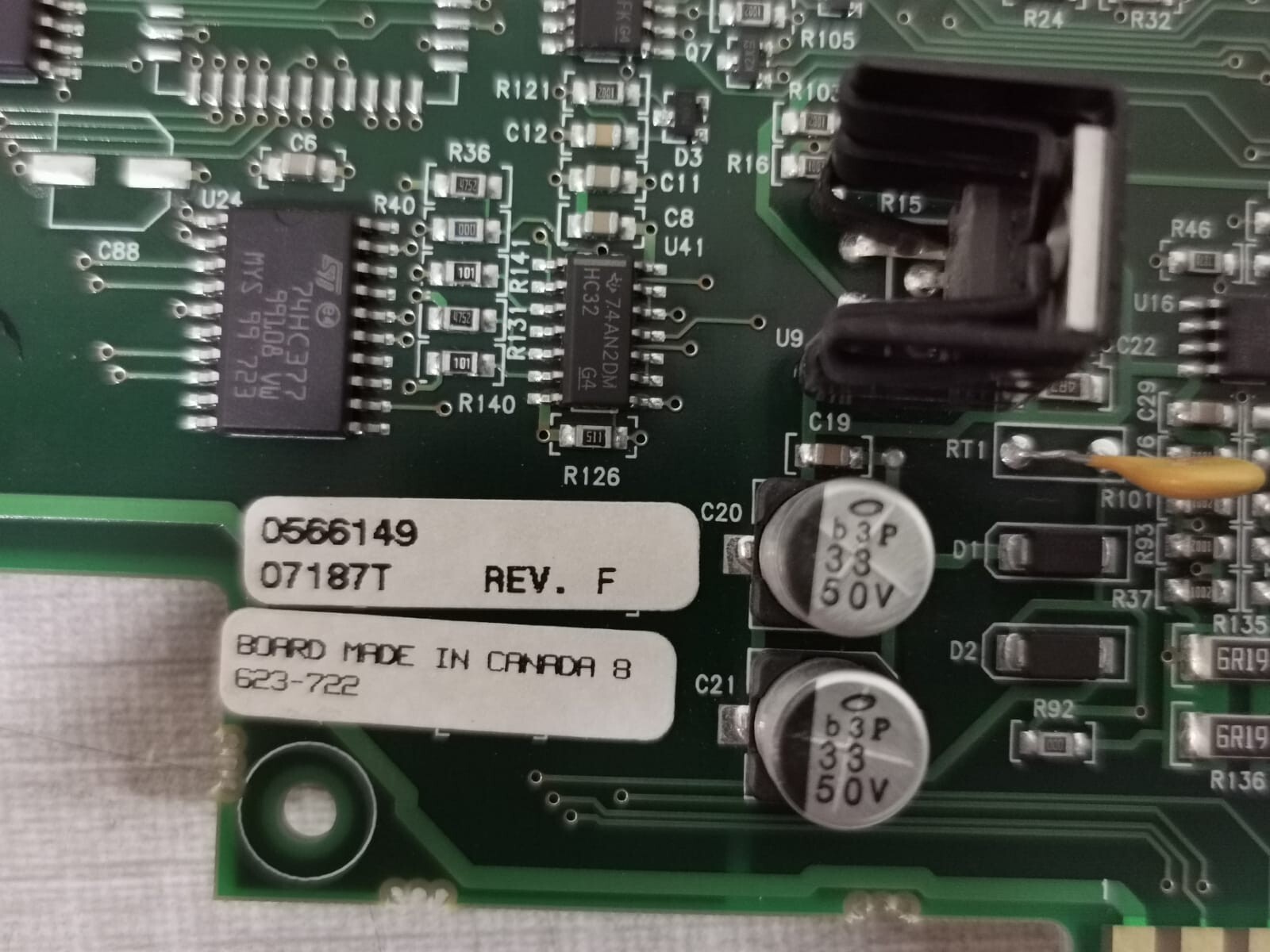 Simplex 566-149 REV F SIMPLEX 4100-7151 PCA MASTER CONTROLLER 566-149 REV F CIRCUIT BOARD CARD 2