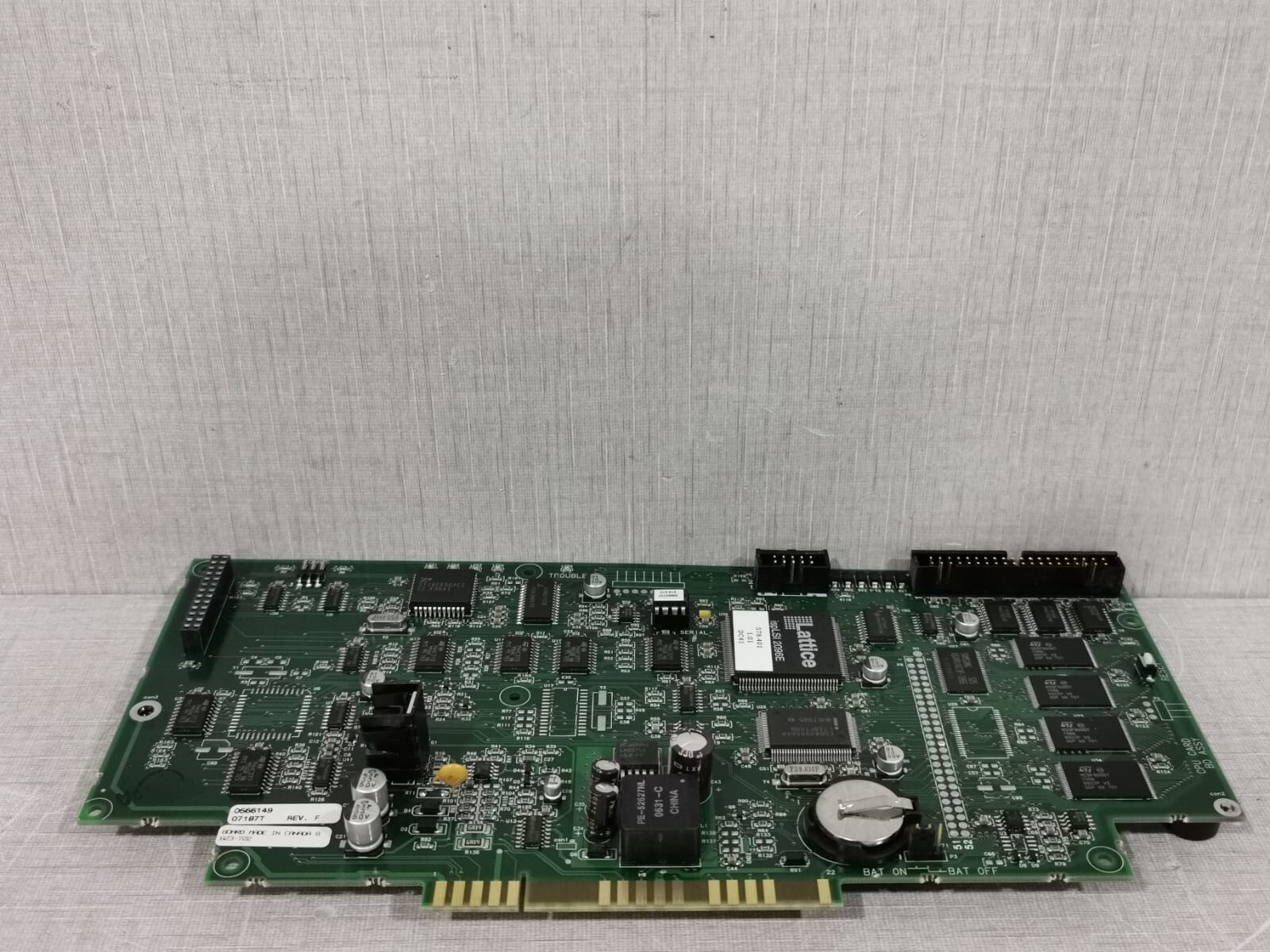 Simplex 566-149 REV F SIMPLEX 4100-7151 PCA MASTER CONTROLLER 566-149 REV F CIRCUIT BOARD CARD 3