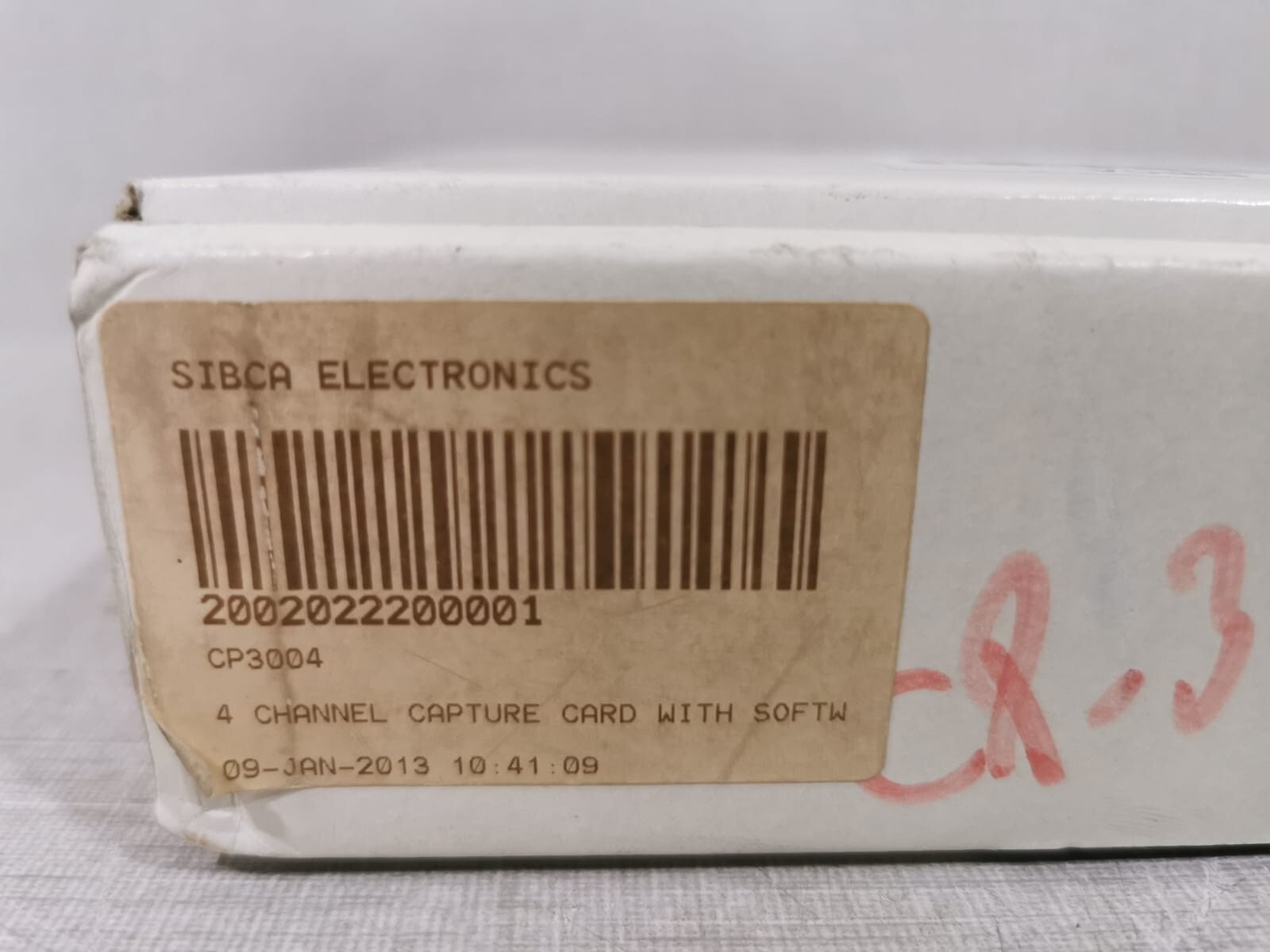 SIBCA ELECTRONICS CP3004 SIBCA ELECTRONICS CP3004 4 CHANNEL CAPTURE WITH SOFTWARE 3