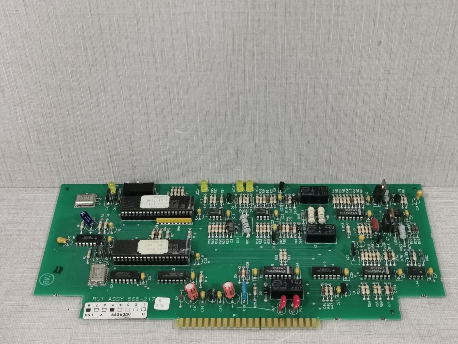 Simplex 565-217 SIMPLEX 565-217 B /565-216 B FIRE ALARM RUI ASSY PCB CIRCUIT BOARD 3
